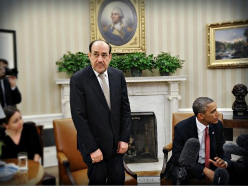 Iraq's Prime Minister Nouri Al-Maliki and U.S. President Barack Obama