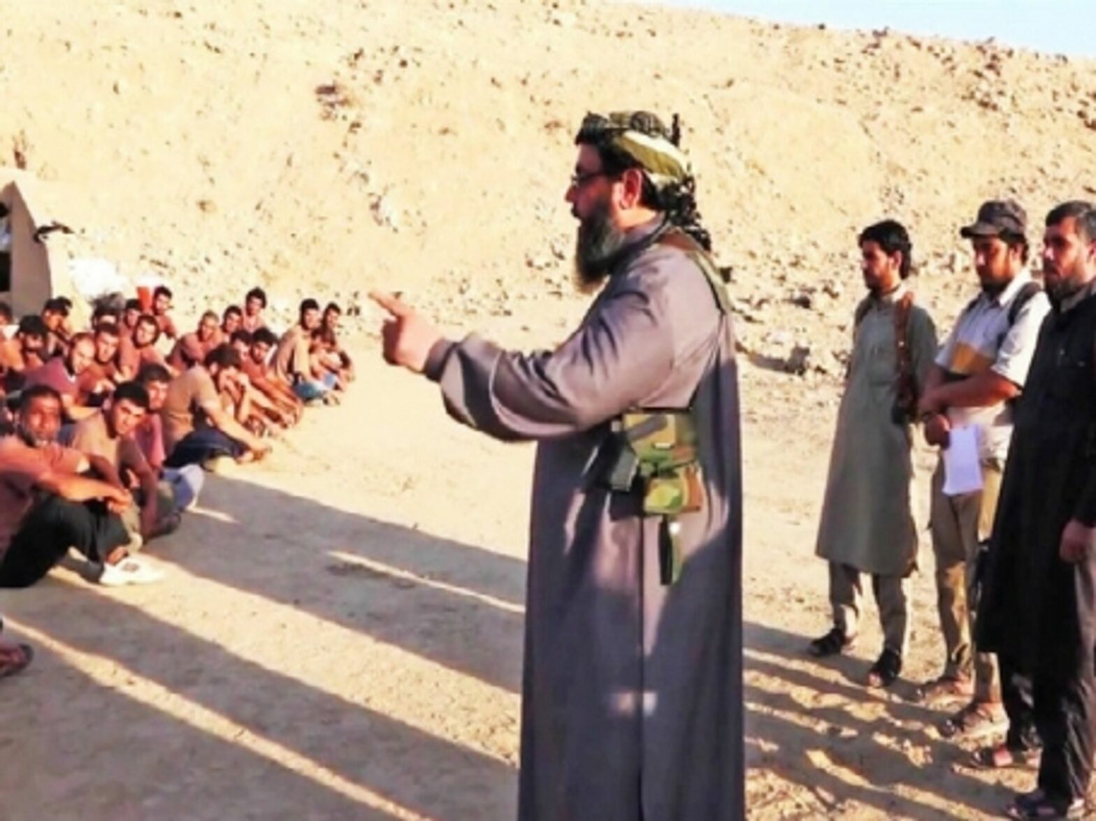 ISIS boot camp graduation