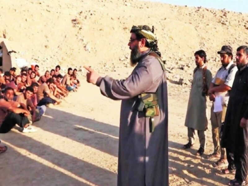 ISIS boot camp graduation