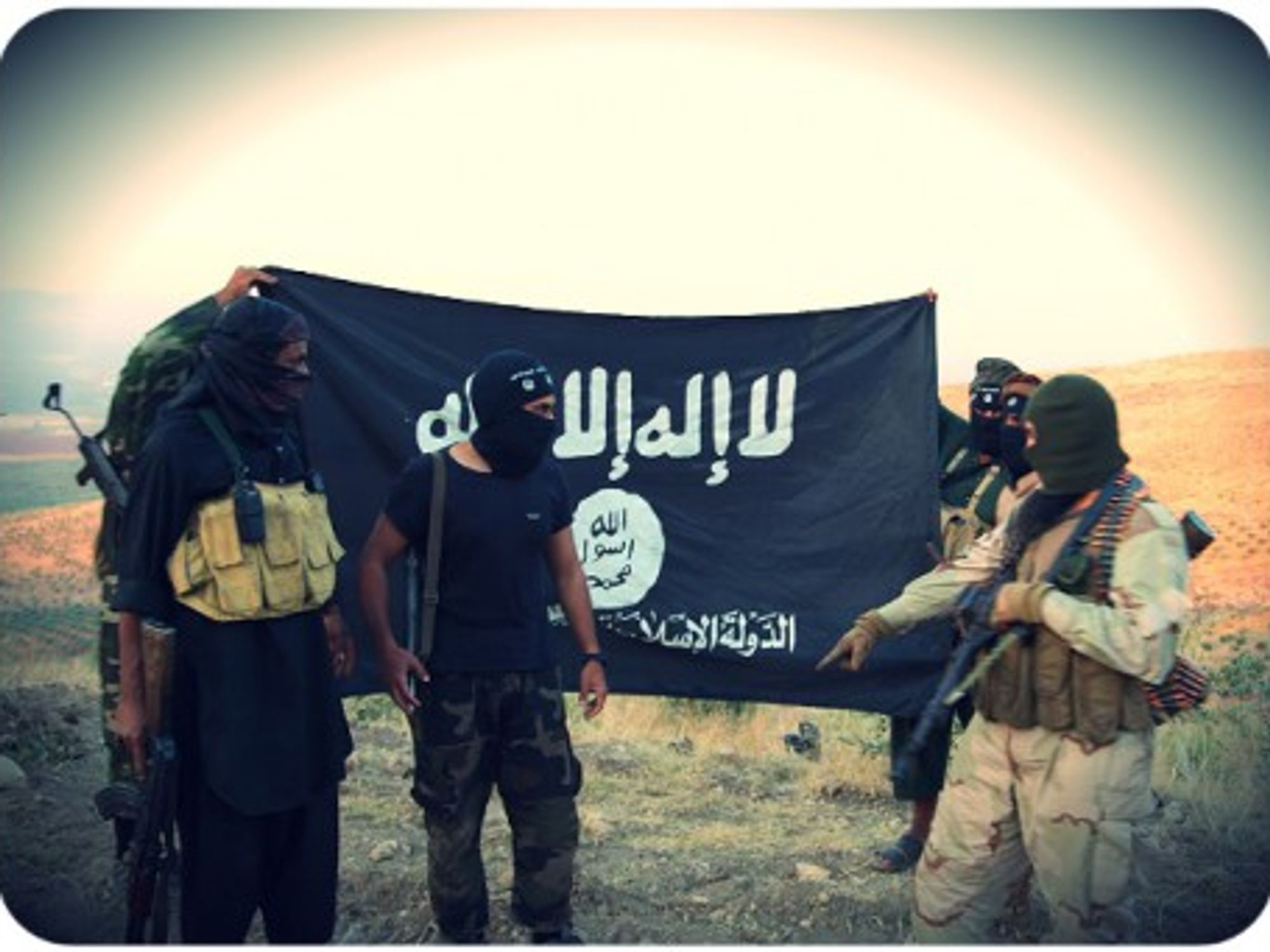 ISIS fighters in Aleppo, Syria
