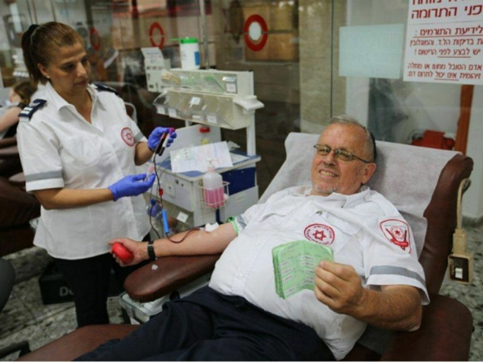 Israel’s Vital New Defense Weapon: An Underground Blood Bank