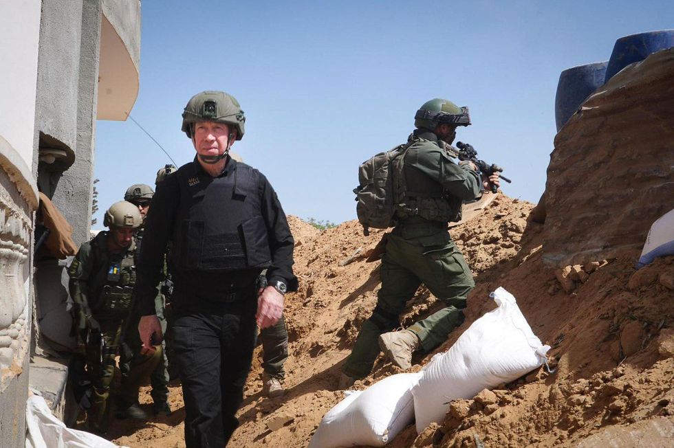 Israeli Minister of Defense Yoav Gallant visits troops in Rafah where he held operational situational assessments, was briefed on the troops' operations above and below the ground, as well as the deepening of operations in additional areas with the aim of dismantling Hamas battalions