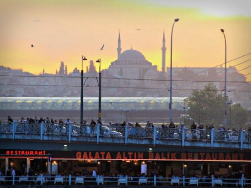 Istanbul's Galata bridge