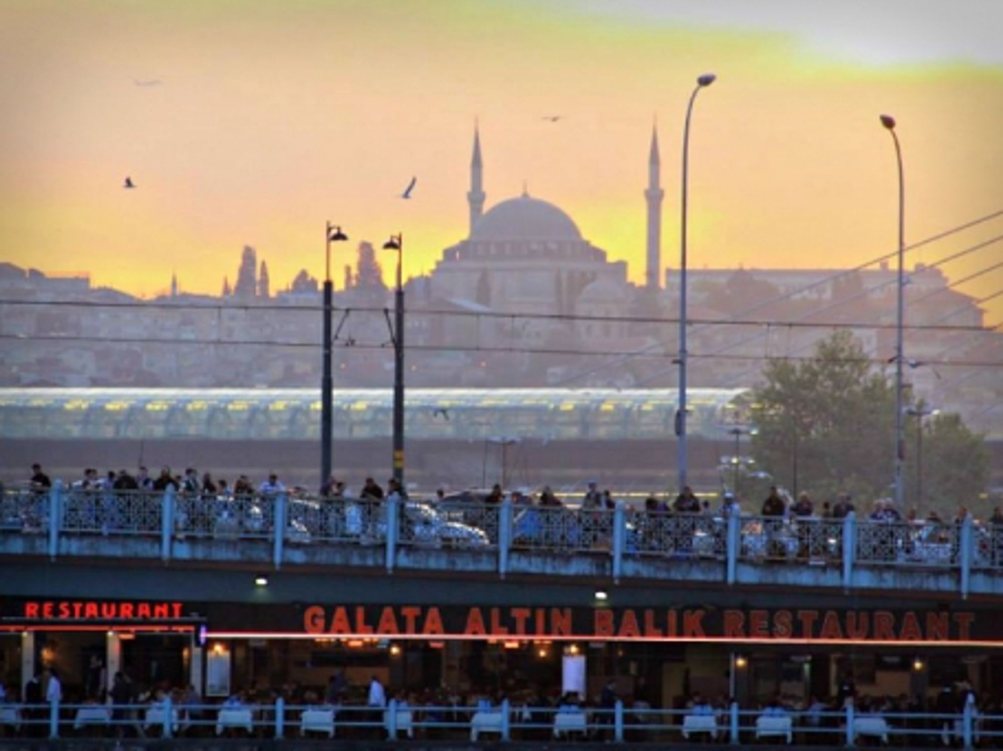 Istanbul's Galata bridge