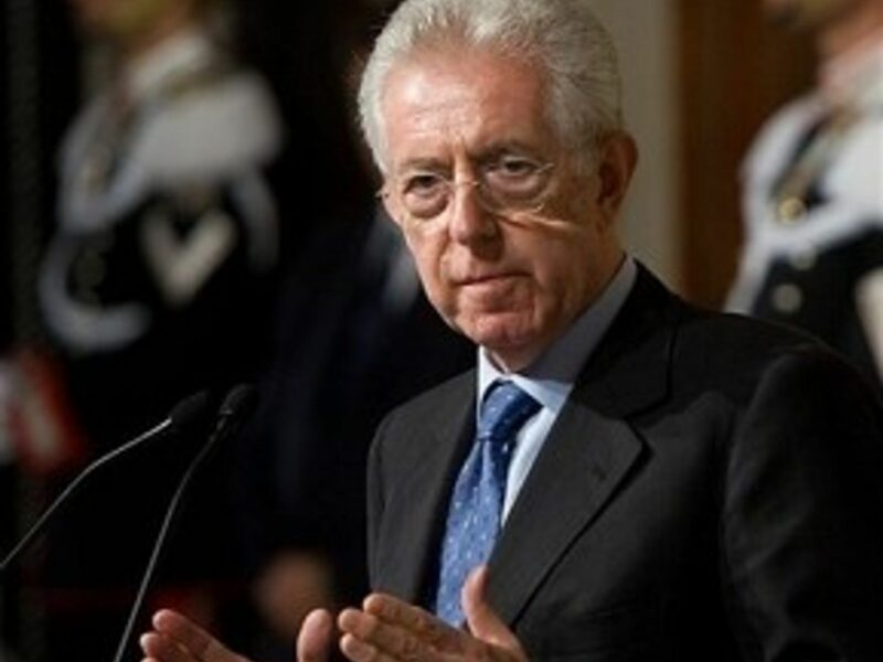 Italian Prime Minister Mario Monti