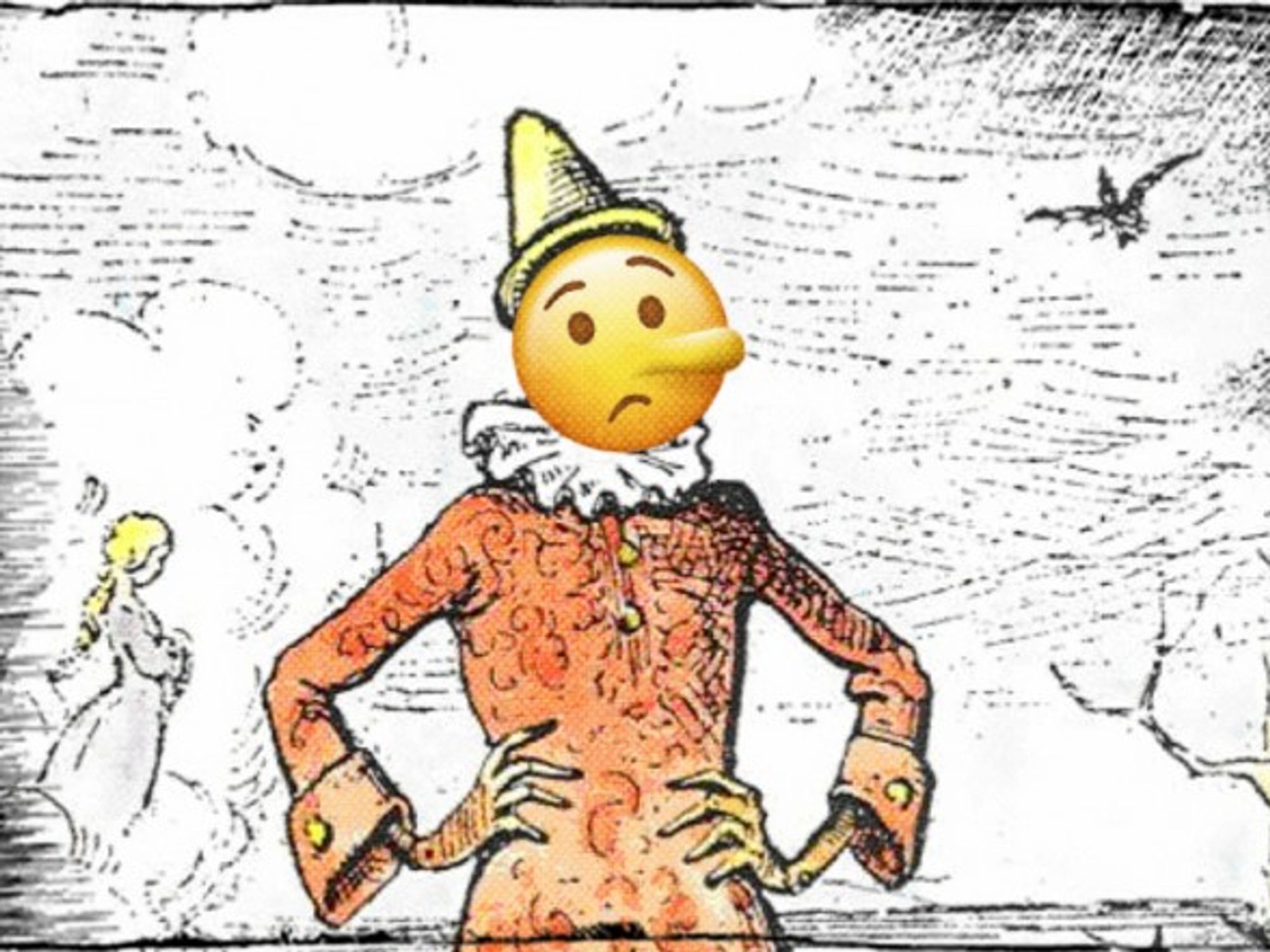 Italian Revisited, Pinocchio Translated Into Emoji Language