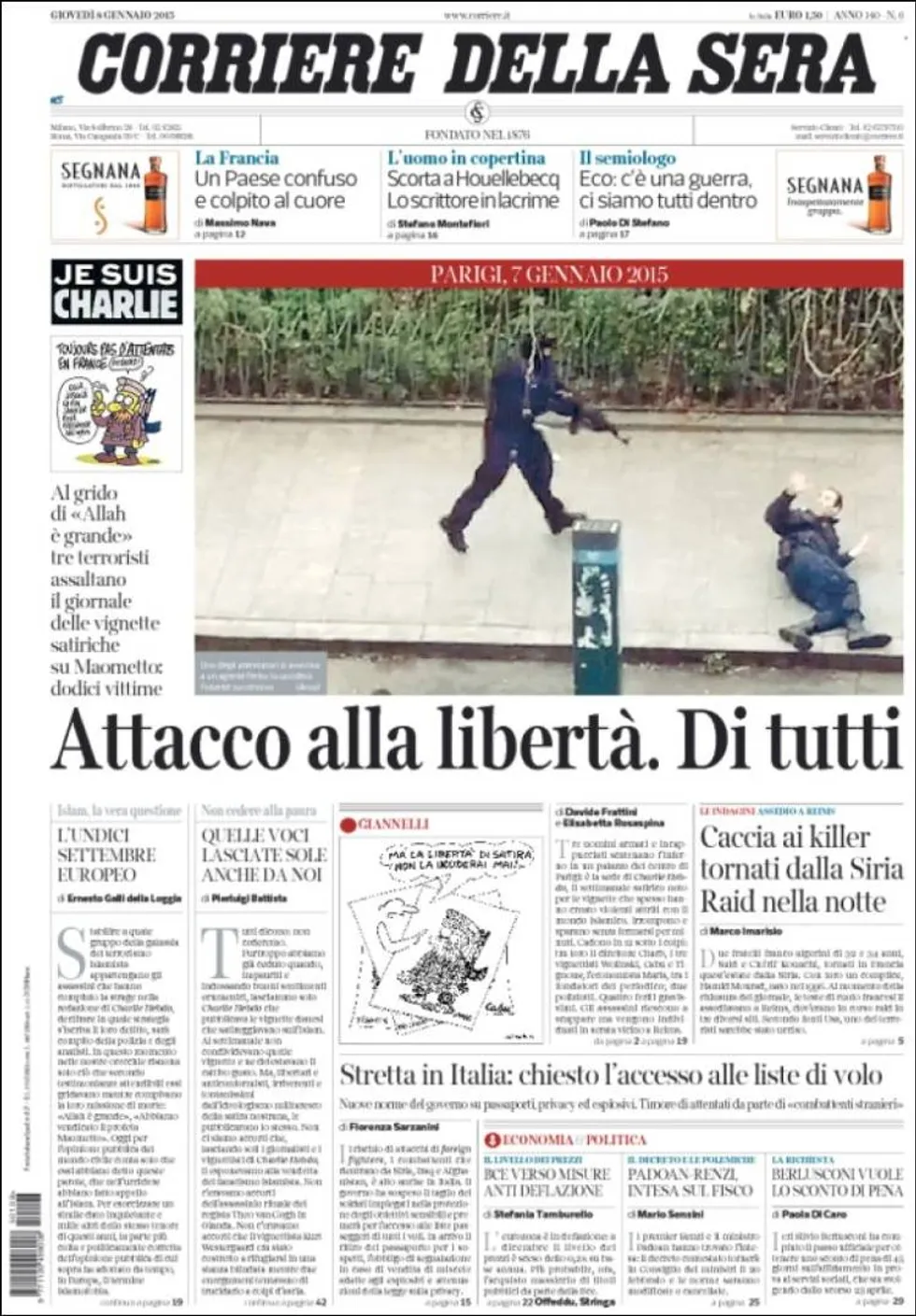 ITALY - Corriere Della Sera