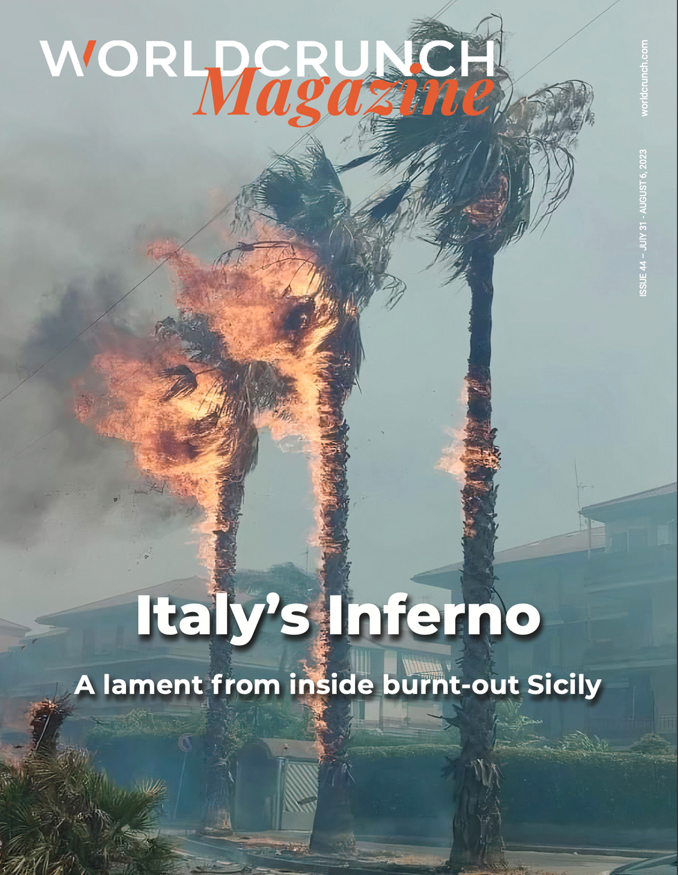 Italy's Inferno, A Lament From Inside Burnt-Out Sicily