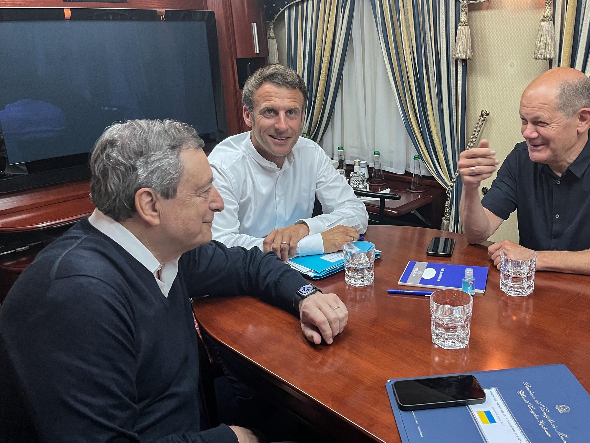 Macron, Scholz, Draghi In Kyiv - EU Membership On The Table
