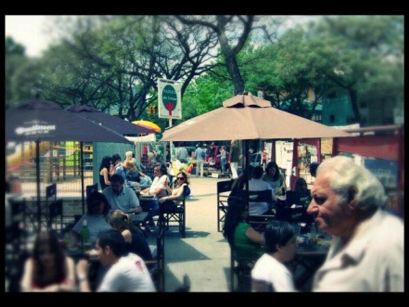 It's summertime in Buenos Aires