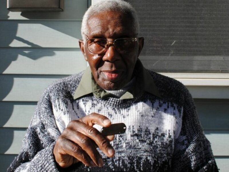 James Kelson and his long-lost dog tag
