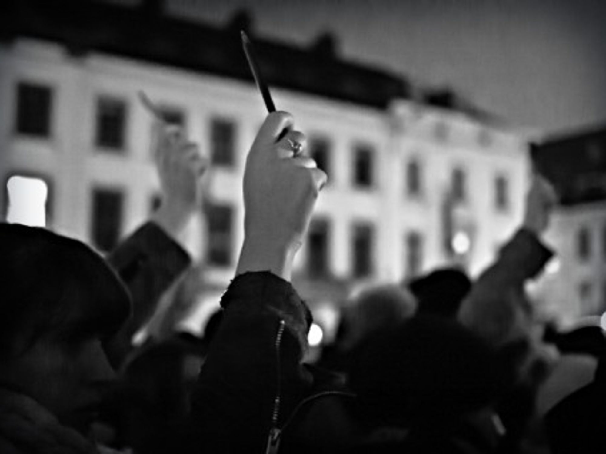 Jan. 7 silent march in Brussels in memory of the Charlie Hebdo victims.