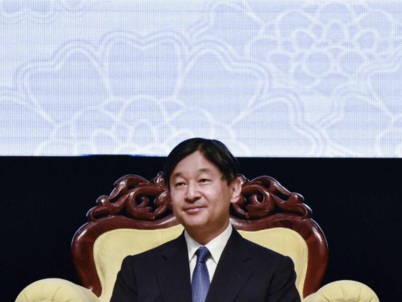 Japan's Crown Prince Naruhito during a visit in Malaysia