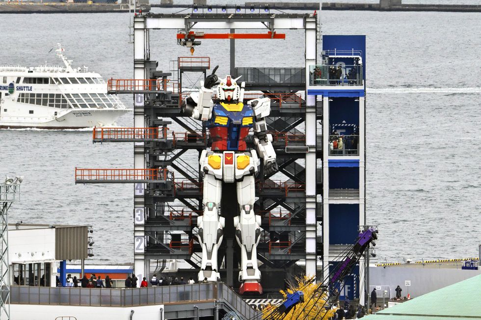 Japan's new giant robot is inspired by a popular anime series