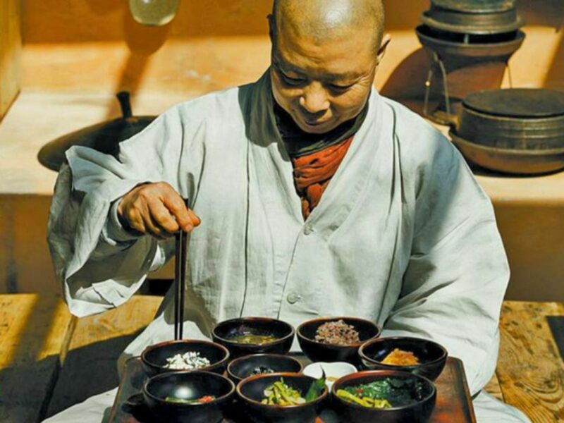 Jeong Kwan says she feels a spiritual connection with the food she prepares