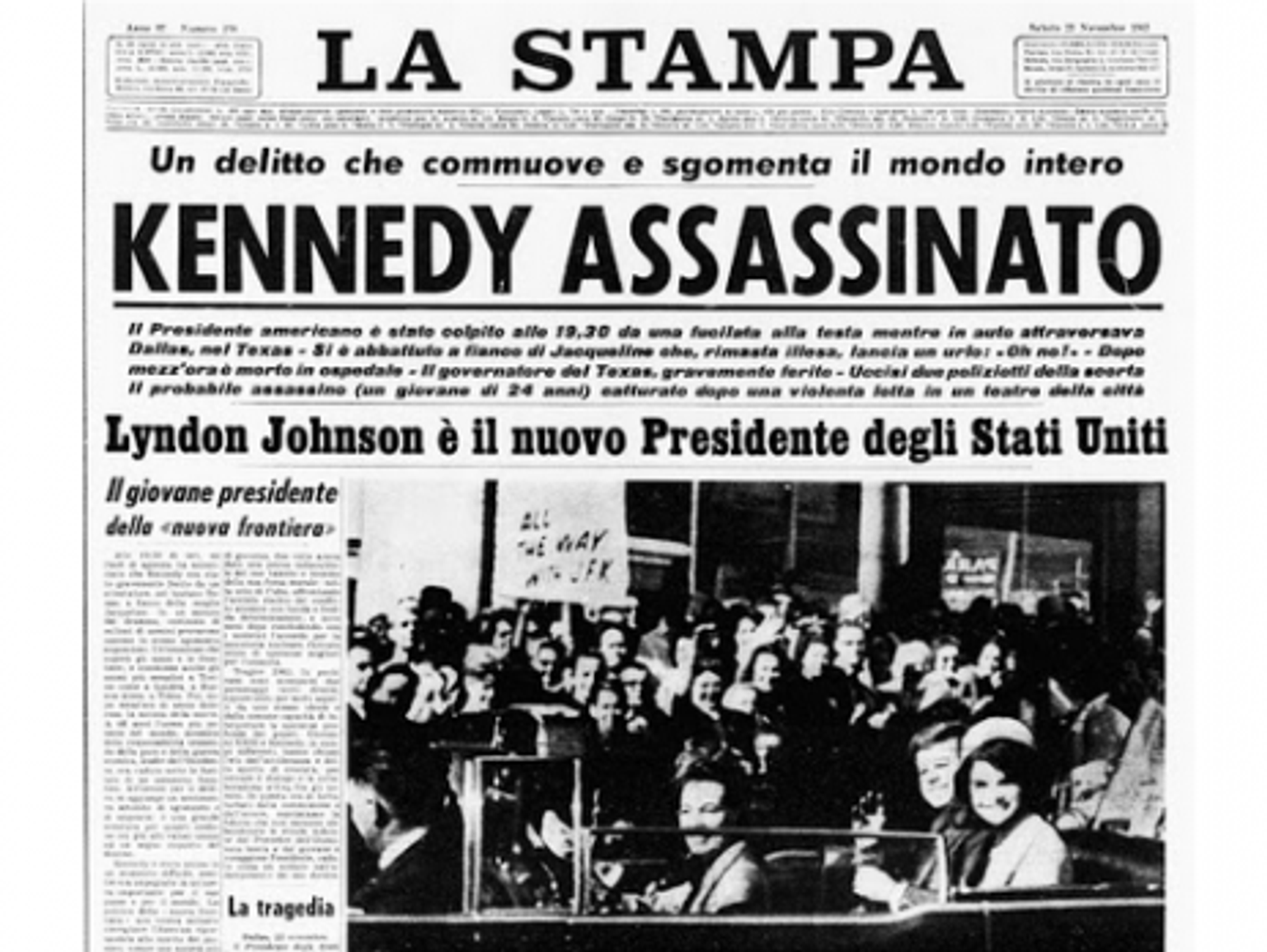 Jfk Assassination World S Newspapers 50 Years Ago Worldcrunch
