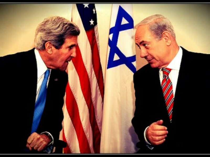 John Kerry meets Benjamin Netanyahu in Jerusalem, April 2013