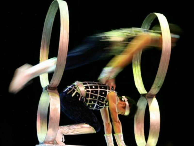Jumping hoops, passing rivals