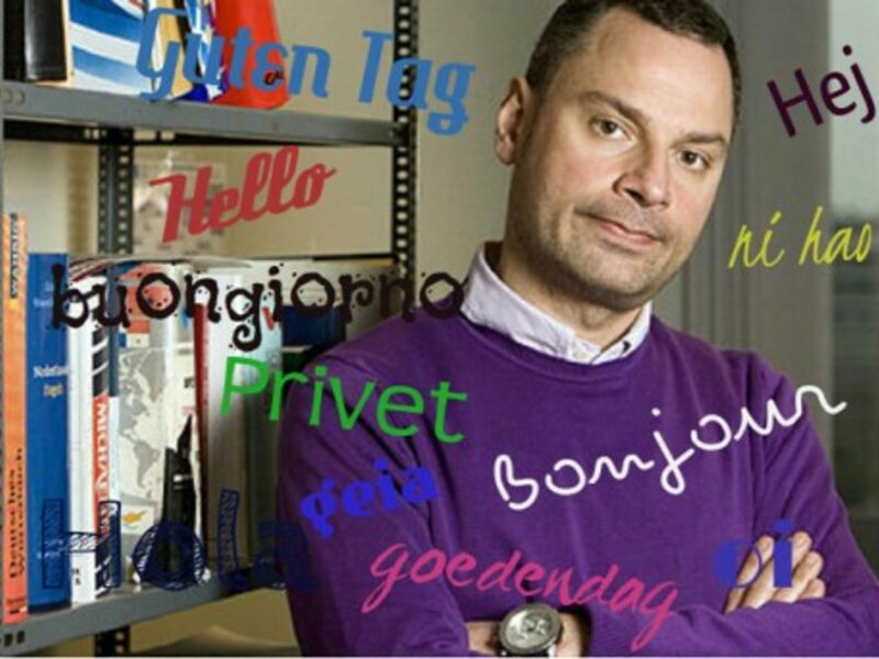 Just a sampling of Ikonomou's many greetings