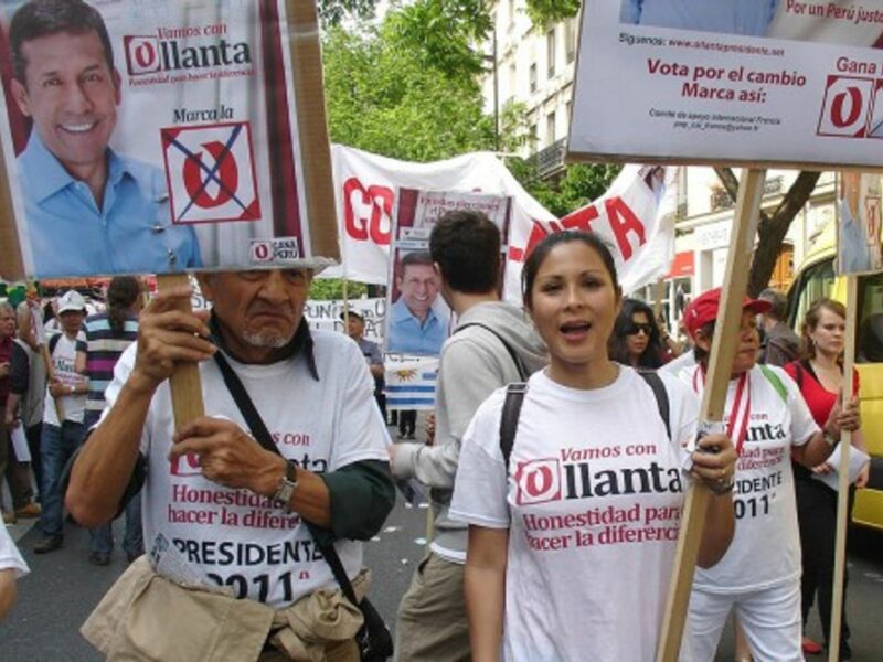 Just over 51% of Peruvian voters chose Ollanta Humala over Keiko Fujimori