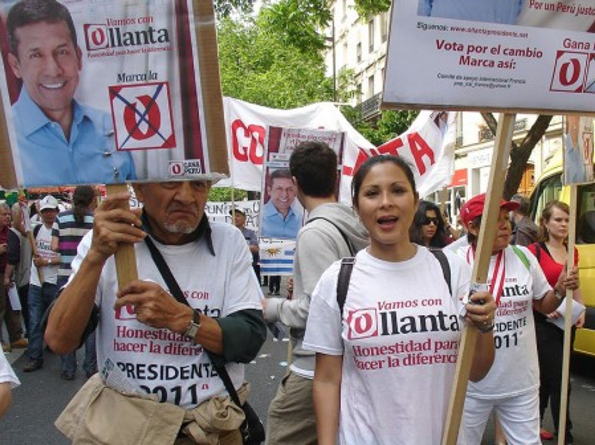 Just over 51% of Peruvian voters chose Ollanta Humala over Keiko Fujimori