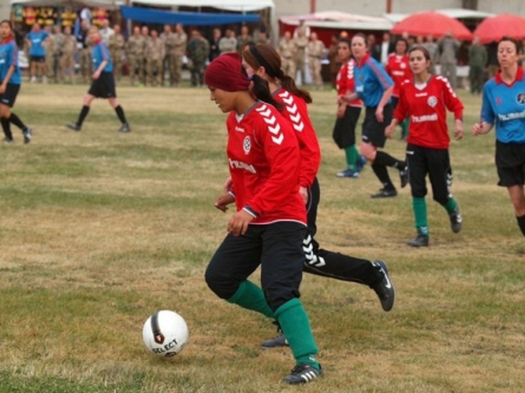 Kabul, Afghanistan, Oct. 29, 2010 â€” Afghanistan's national women's soccer team