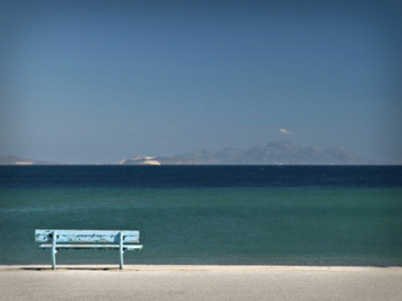 Kamari beach on Greece's Kos island