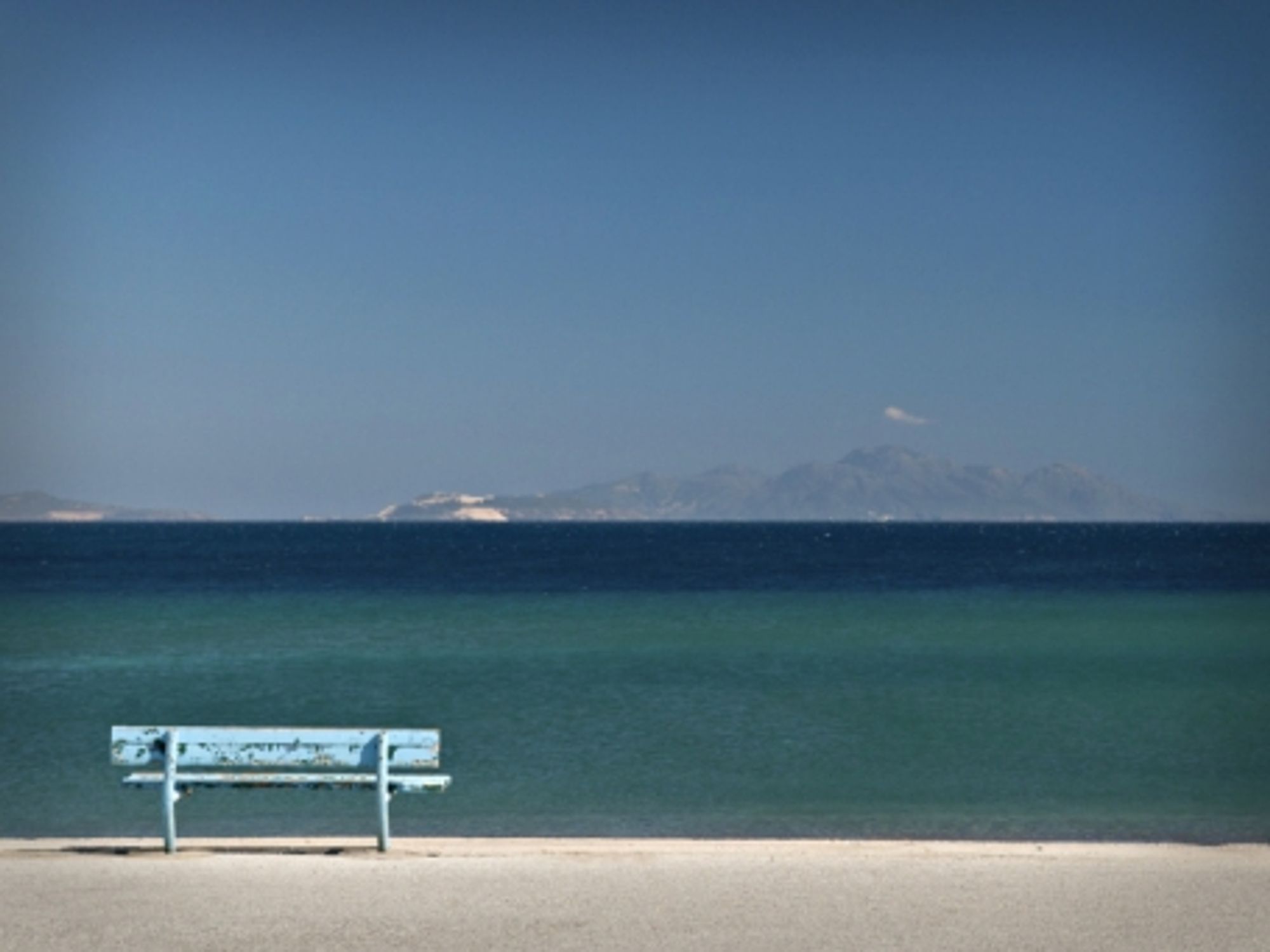 Kamari beach on Greece's Kos island