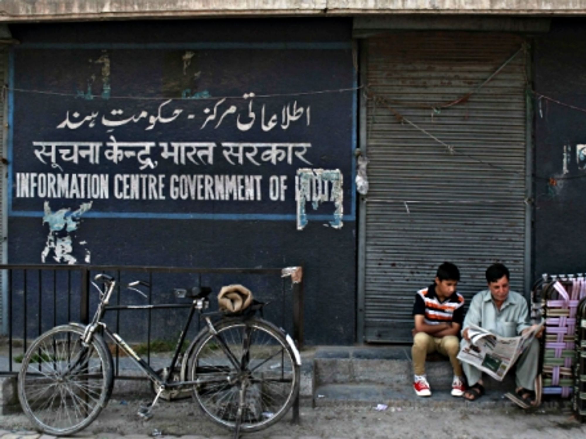 Kashmiri men in Srinagar, the summer capital of Kashmir