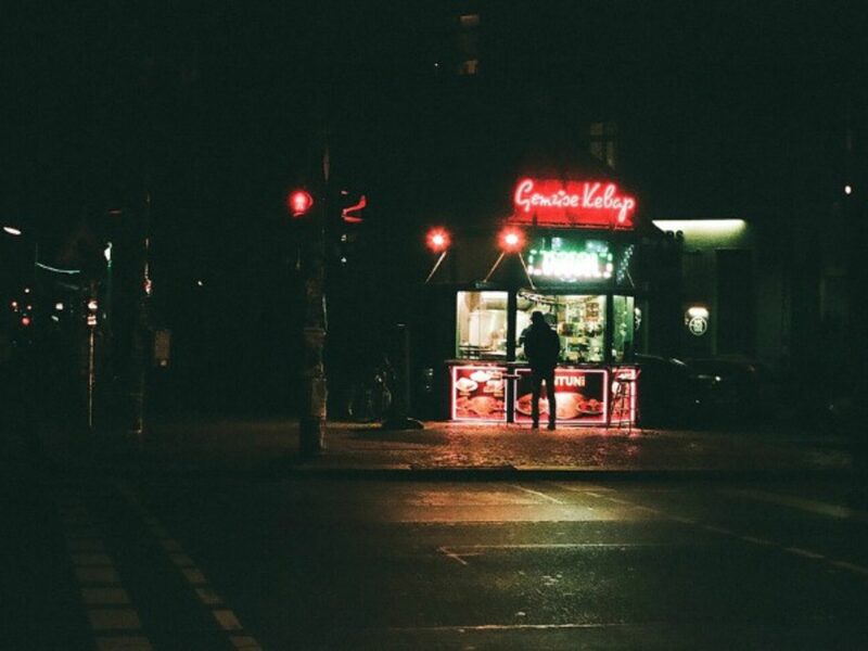 Kebab shop in Berlin's Kreuzberg district