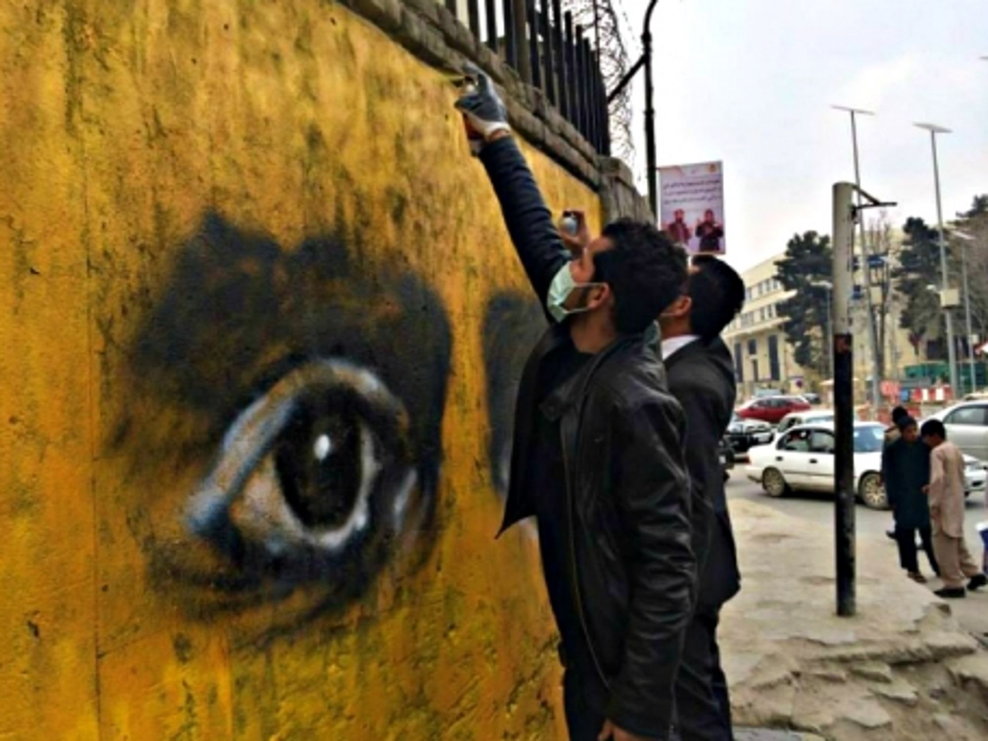 Keeping an eye on the walls of Kabul