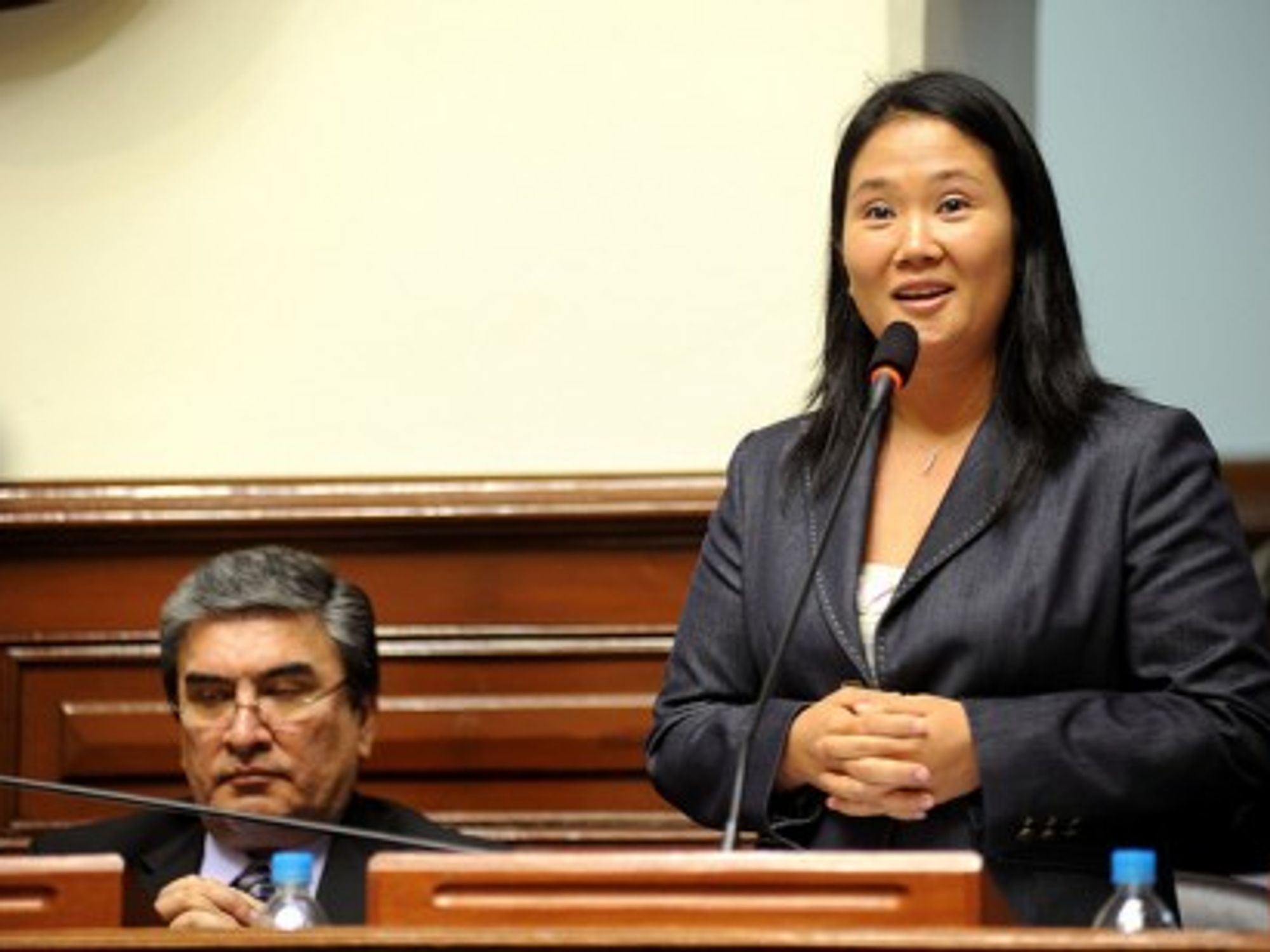 Keiko Fujimori, a leading contender for the Peruvian presidency