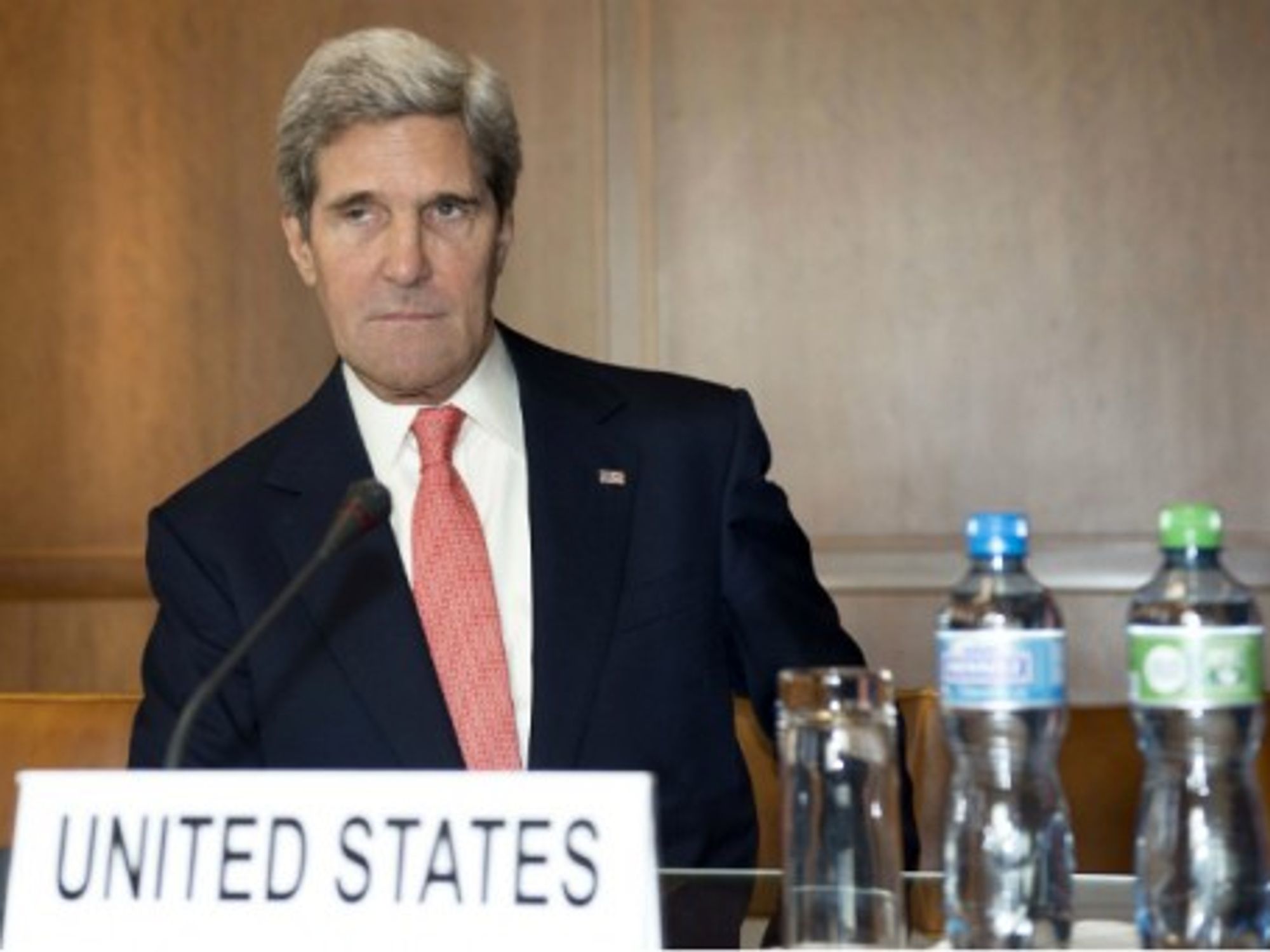Kerry has been talking tough