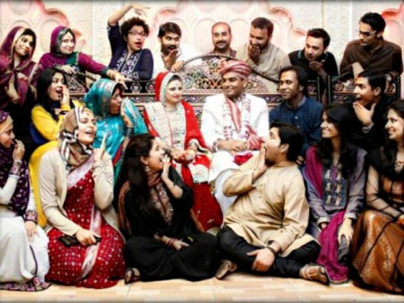 Khushboo Rafiiq, her husband Usman and theirs friends