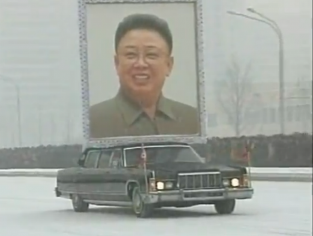 Kim Jong-il's snowy funeral (RT video)