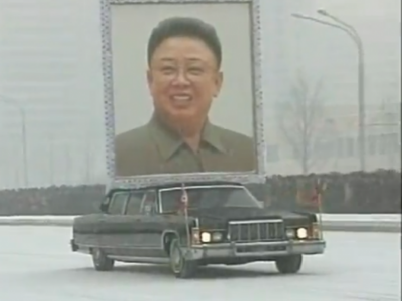 Kim Jong-il's snowy funeral (RT video)