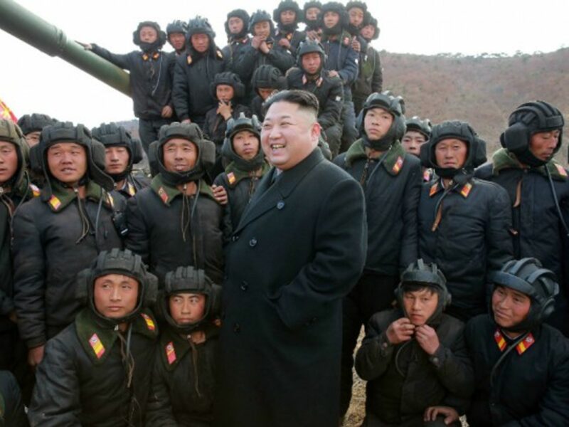 Kim Jong-un in April 2017