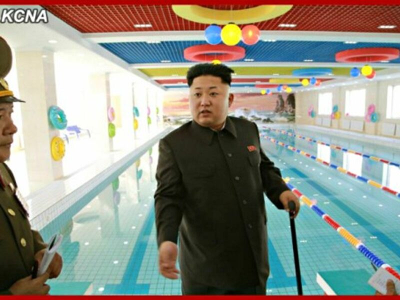 Kim Jong-un's first public appearance since Sept. 3.