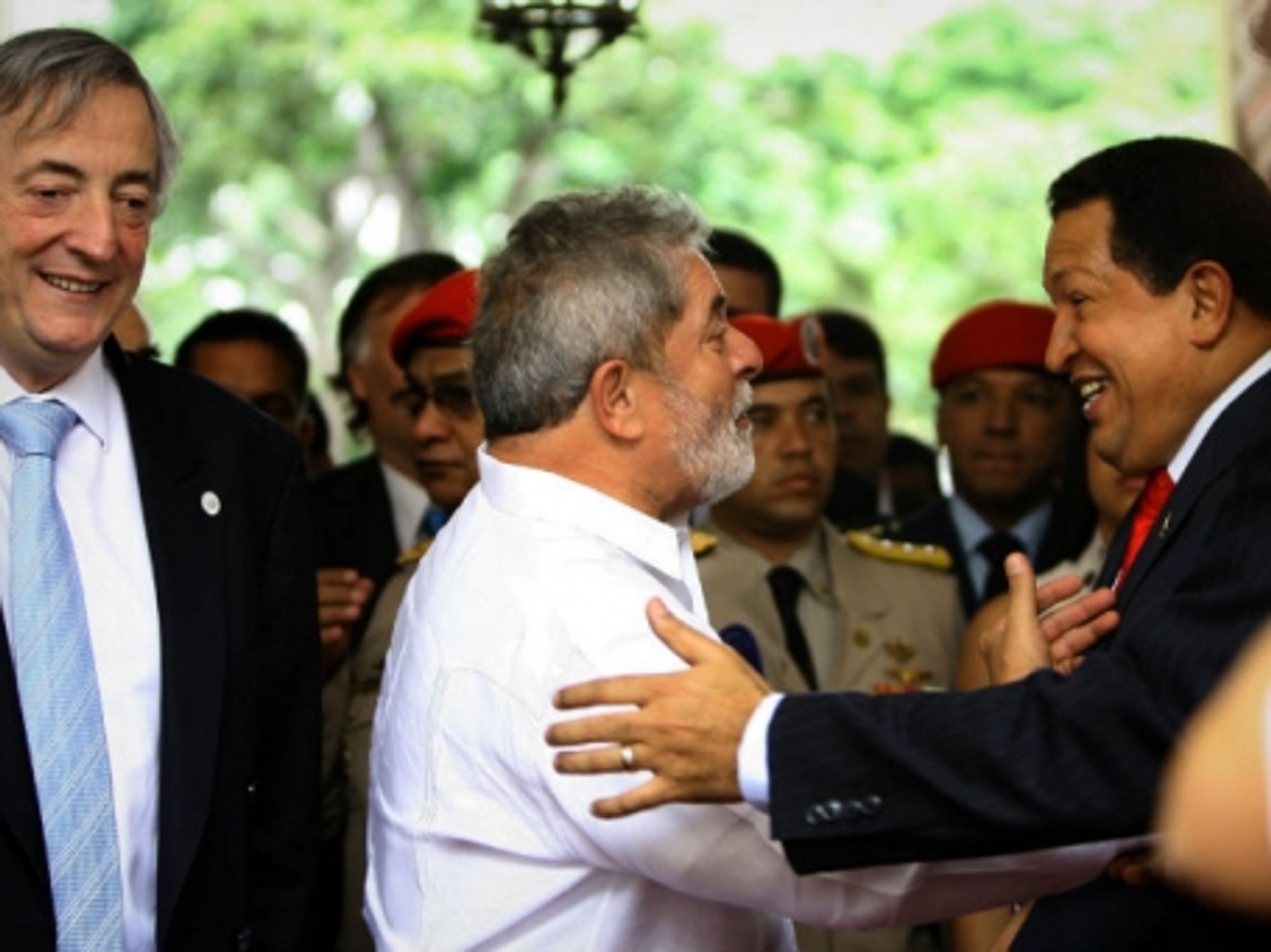 Kirchner, Lula and Chavez back in 2010
