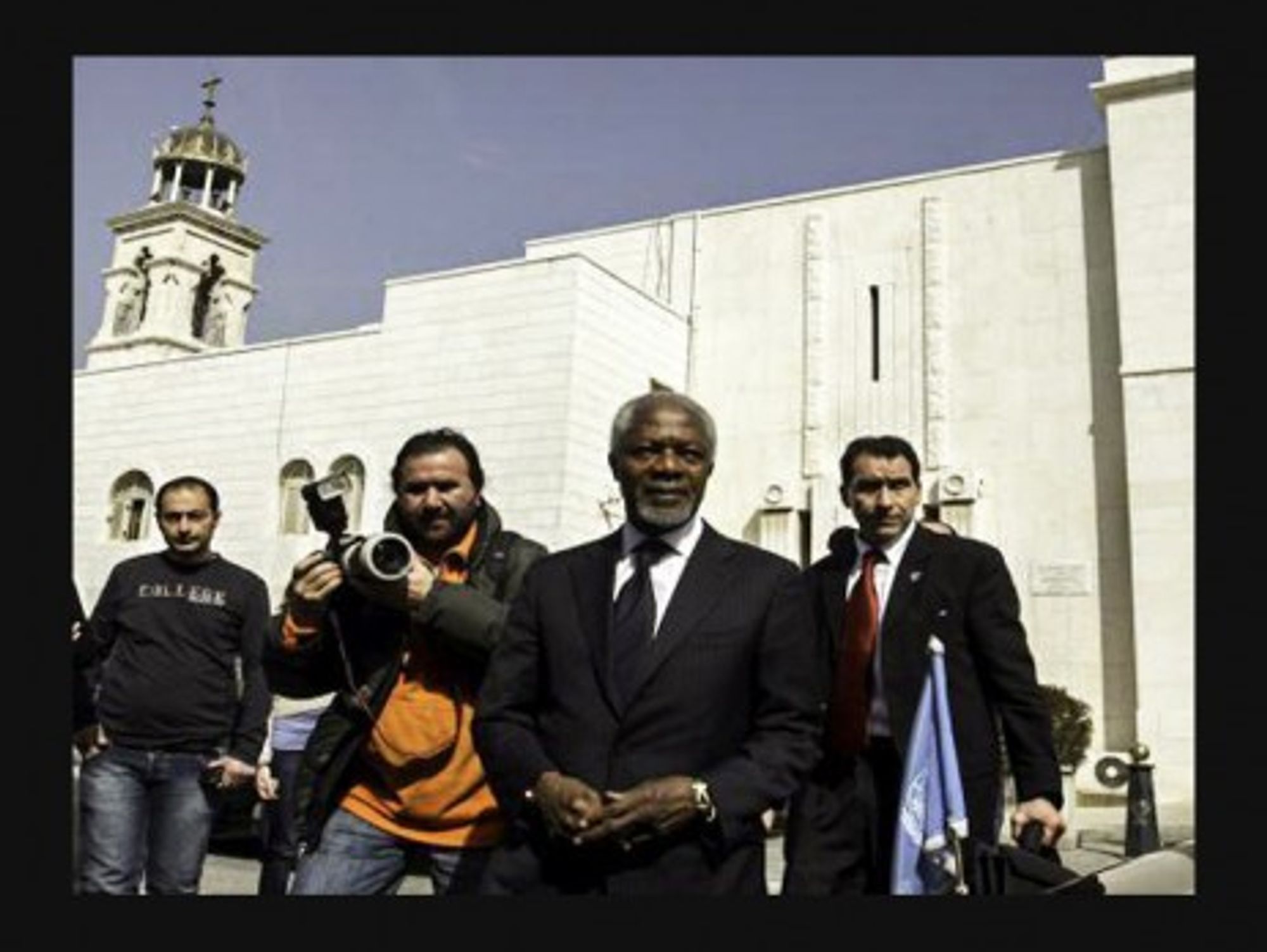 Kofi Annan during his trip to Syria in March (FreedomHouse2)