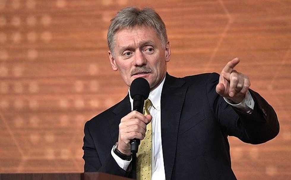 Kremlin spokesman Dmitry Peskov