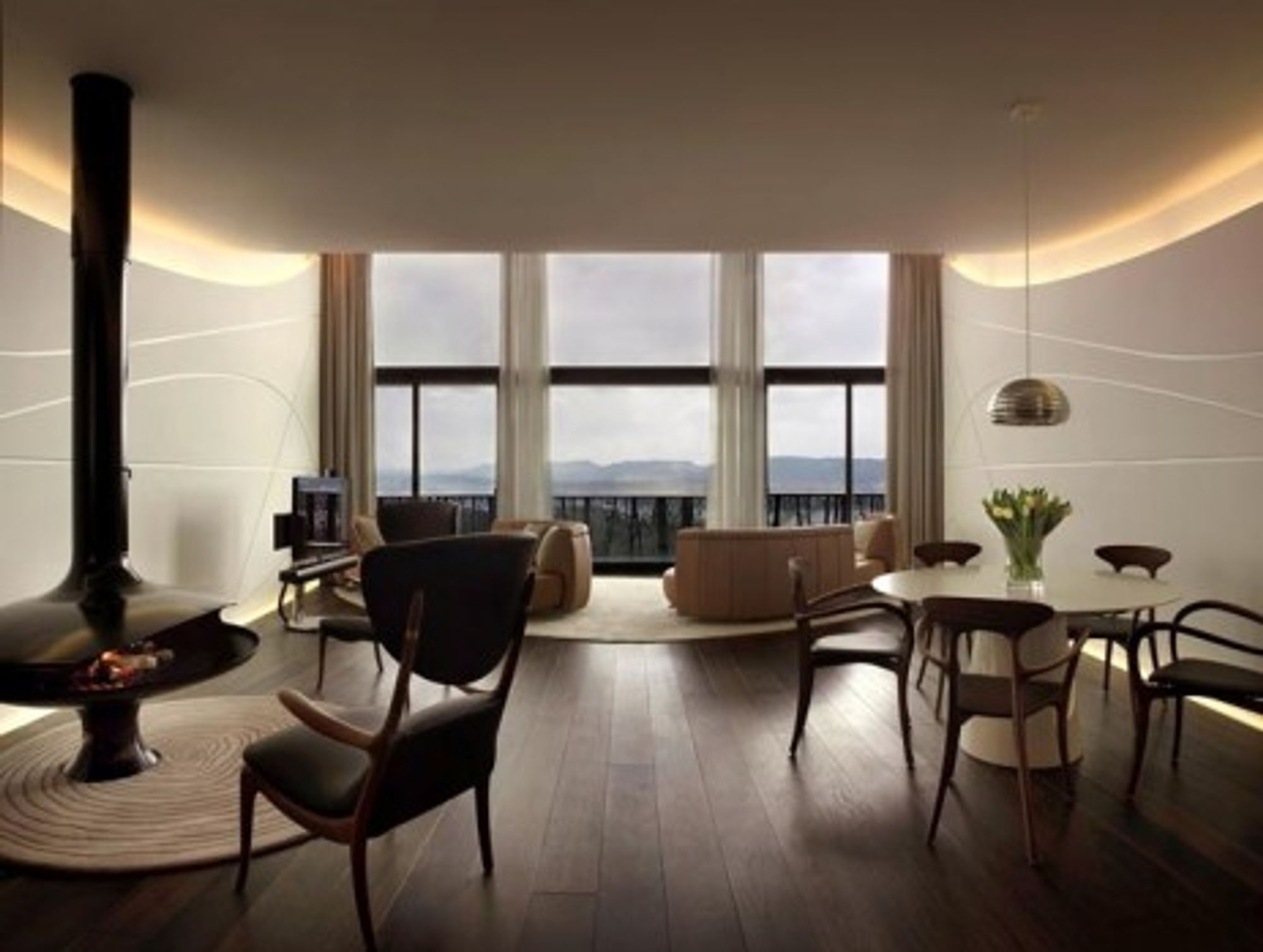 Küsnacht Practice clients can choose to stay at the five-star Dolder Hotel (above)