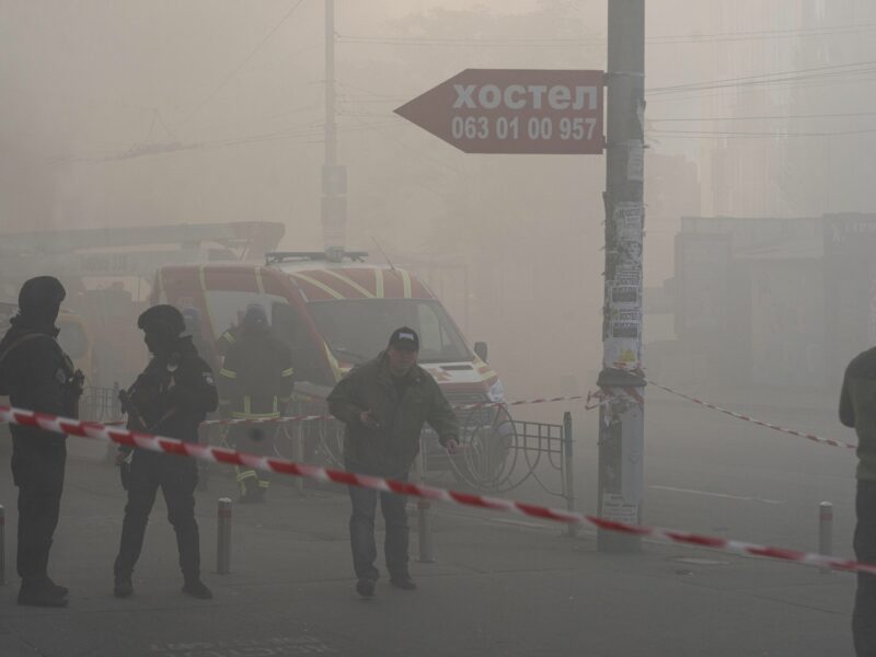 Russia Unleashes 28 Kamikaze Drones On Kyiv, Young Family Among Dead