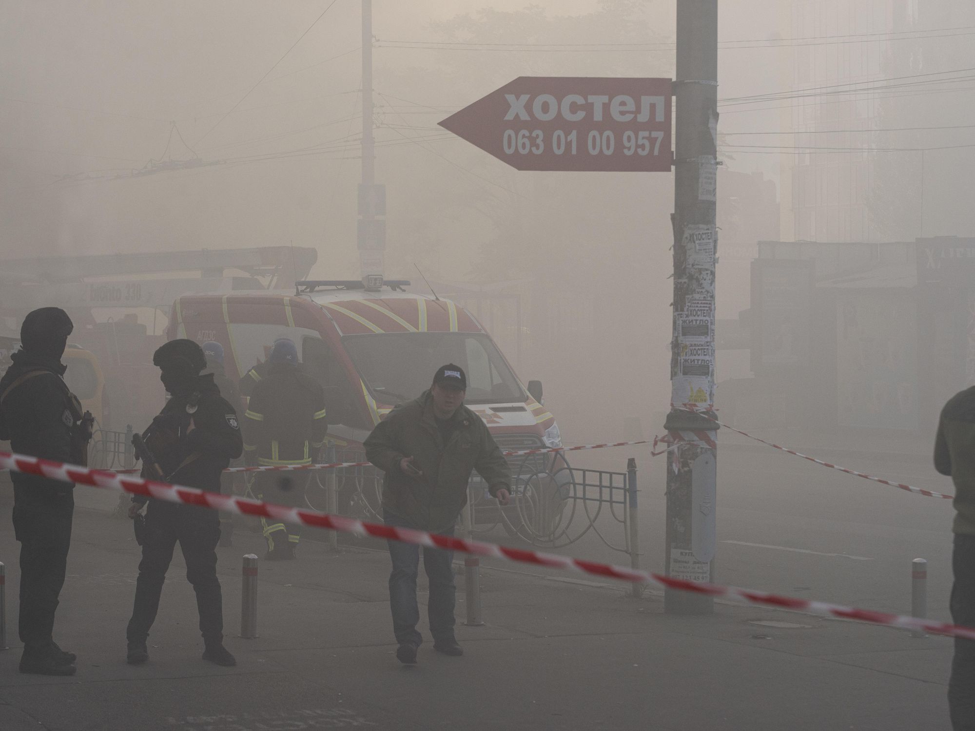 Russia Unleashes 28 Kamikaze Drones On Kyiv, Young Family Among Dead