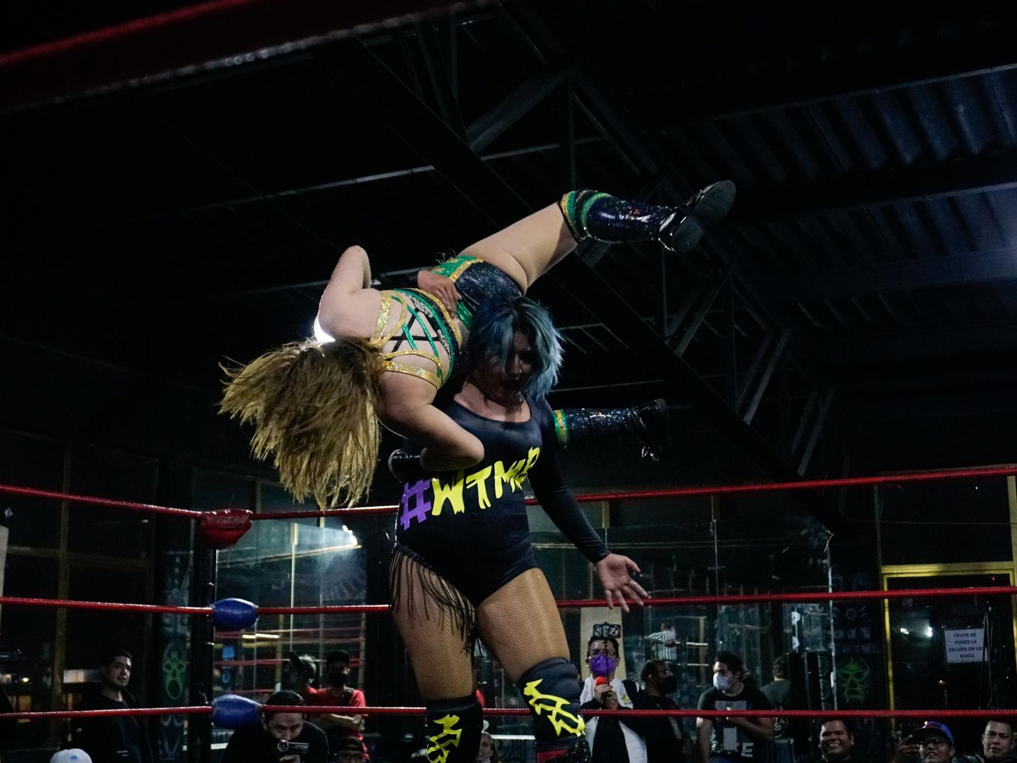 Lady Amazona, 29, a lucha libre wrestler for 10 years, recently competed against five other luchadoras in the Furia de Titanes women’s championship.
