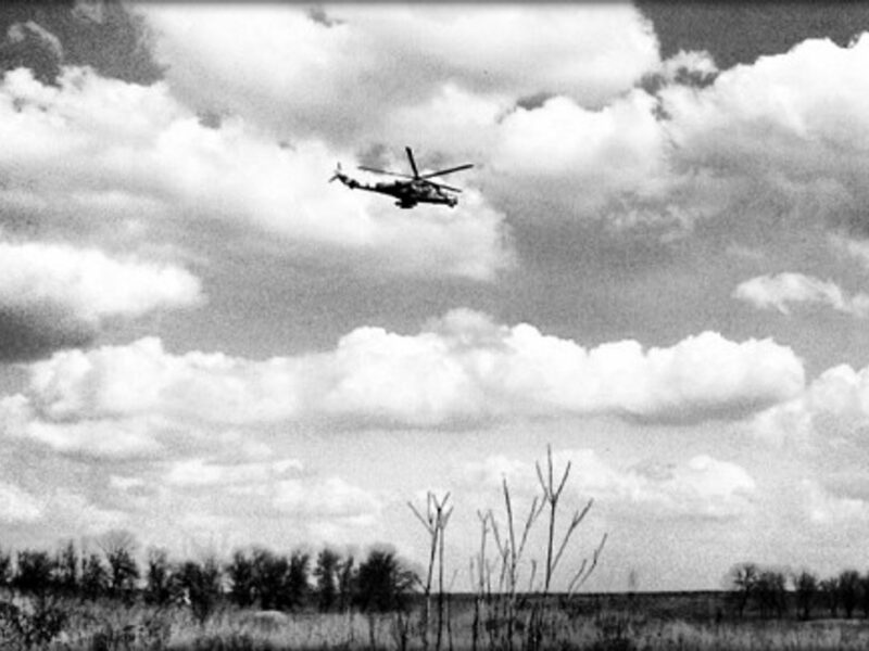 Landing in Kramatorsk airport
