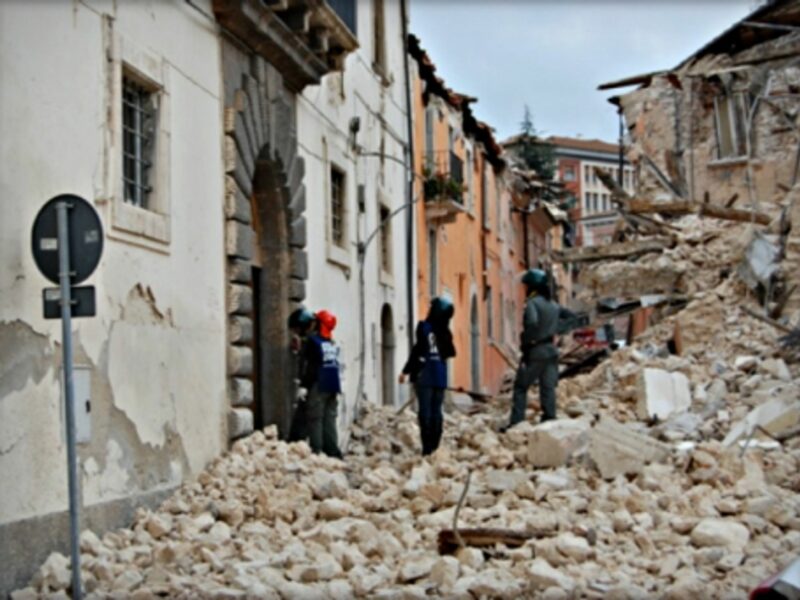 L'Aquila after the 2009 earthquake