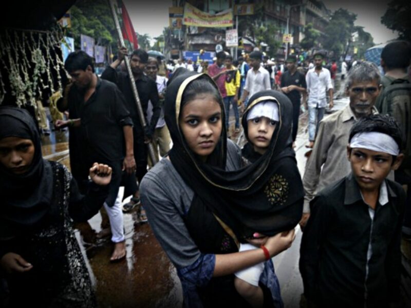Last October in Kolkata, during Muharram celebrations.