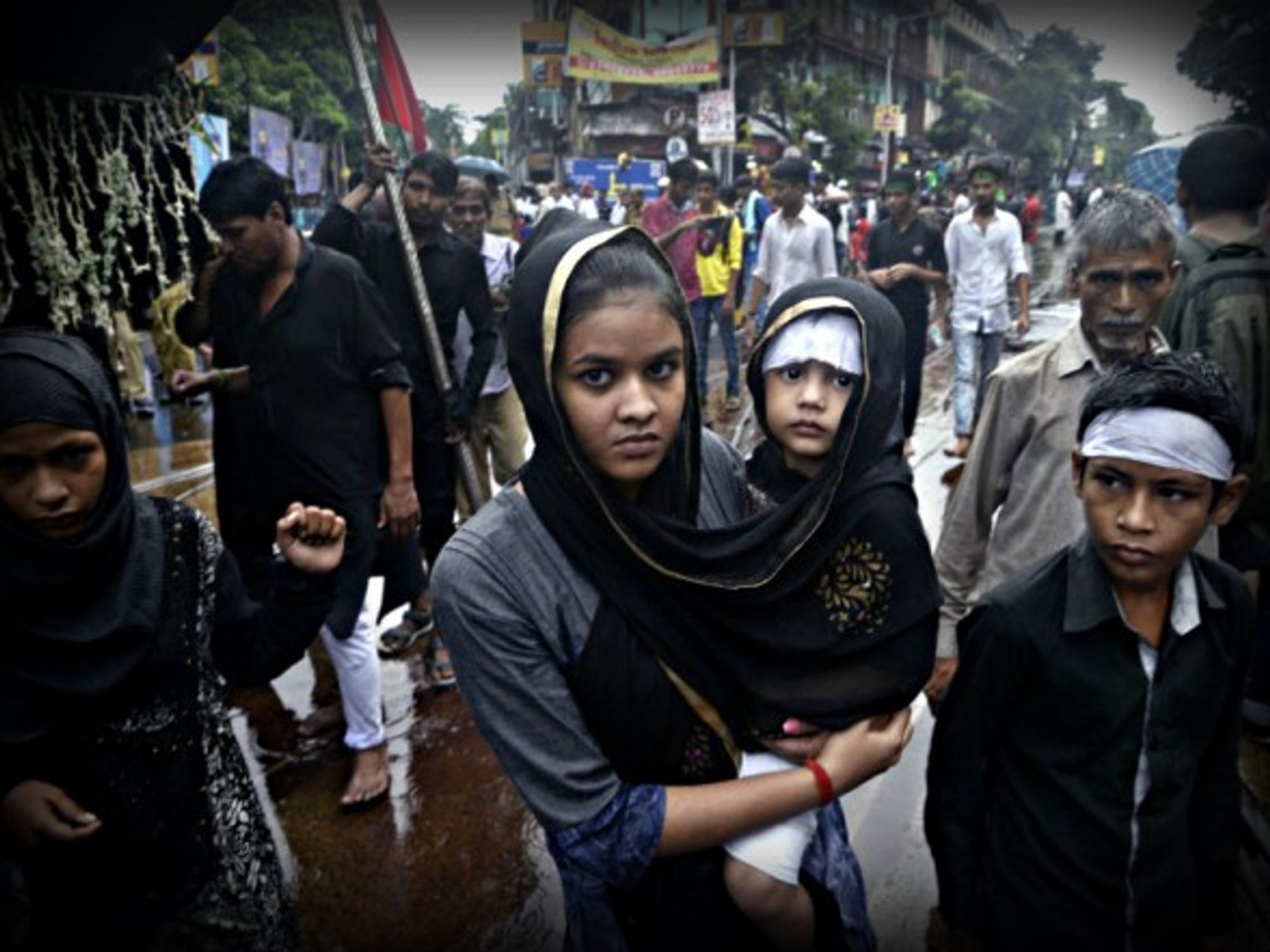 Last October in Kolkata, during Muharram celebrations.