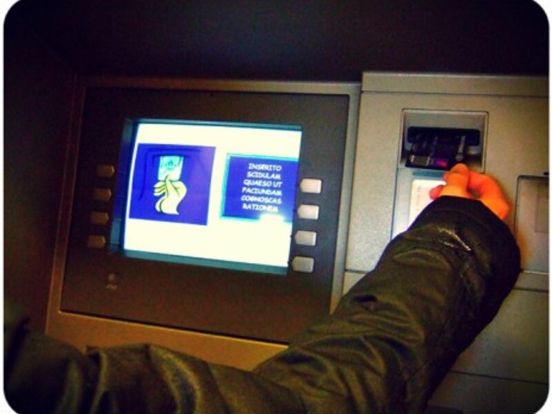 Latin is one of the languages for the ATM in the Vatican